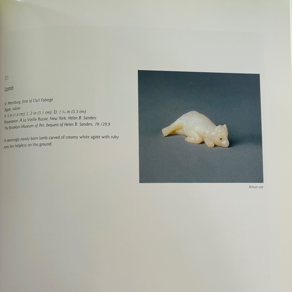 NEW The Fabergé Menagerie Collectible Paperback Coffee Table Gallery Book - Picture 13 of 16